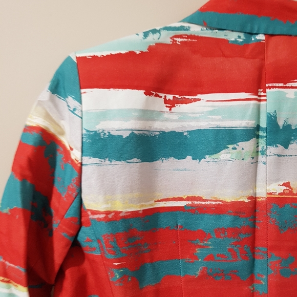 Lafayette 148 Multi Colour Suit Jacket - Picture 5 of 6